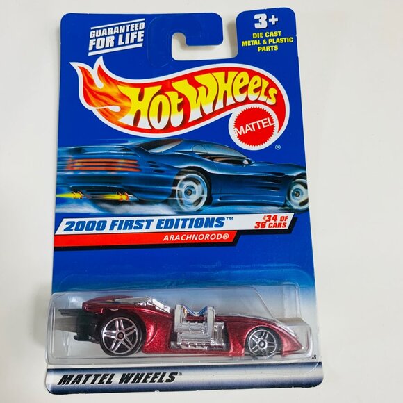Hot Wheels Lot of 6 Die Cast Jeepster Monte Carlo Jaguar First Editions and More - Picture 5 of 15
